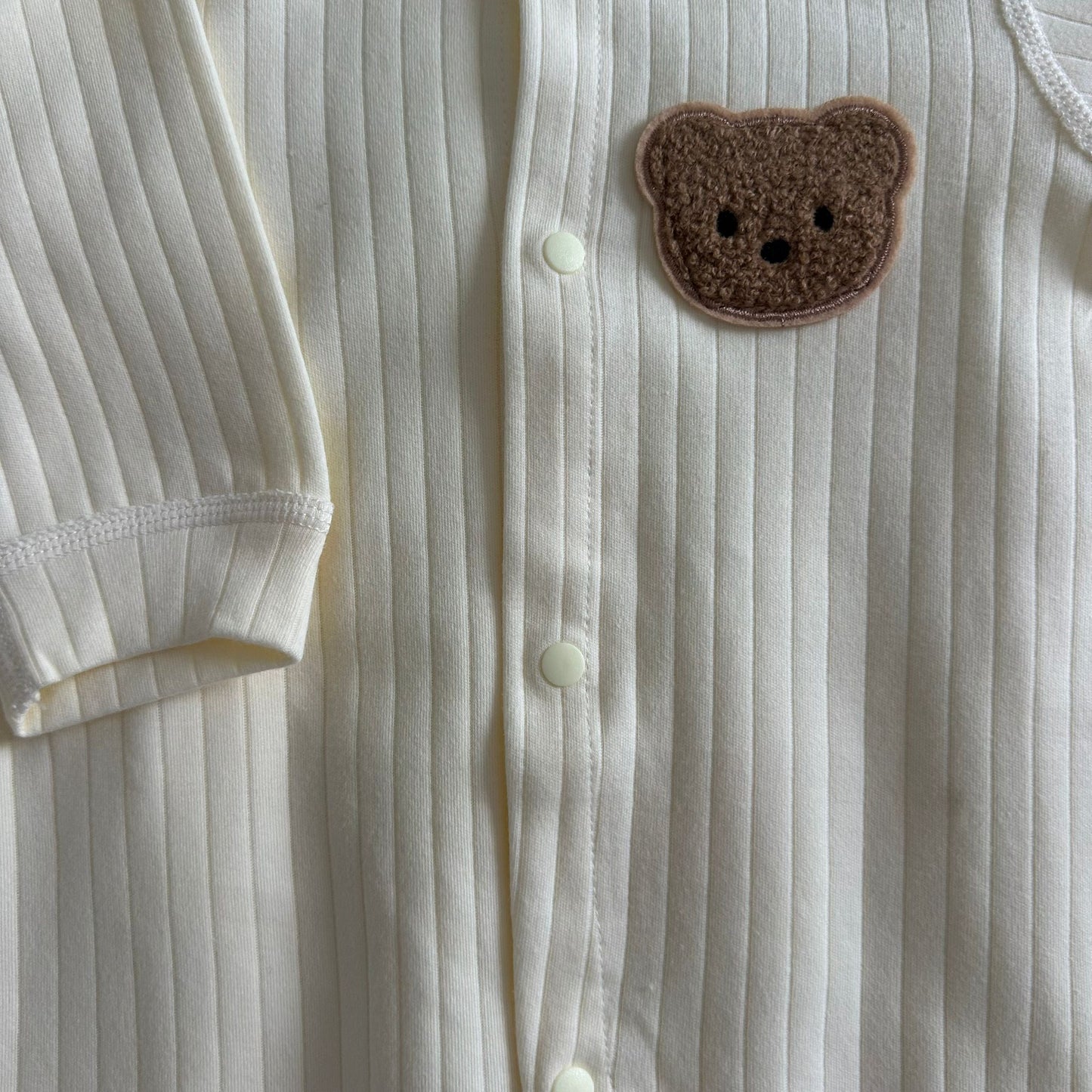 Barboteuse “Petit Ours de Douceur” Beige