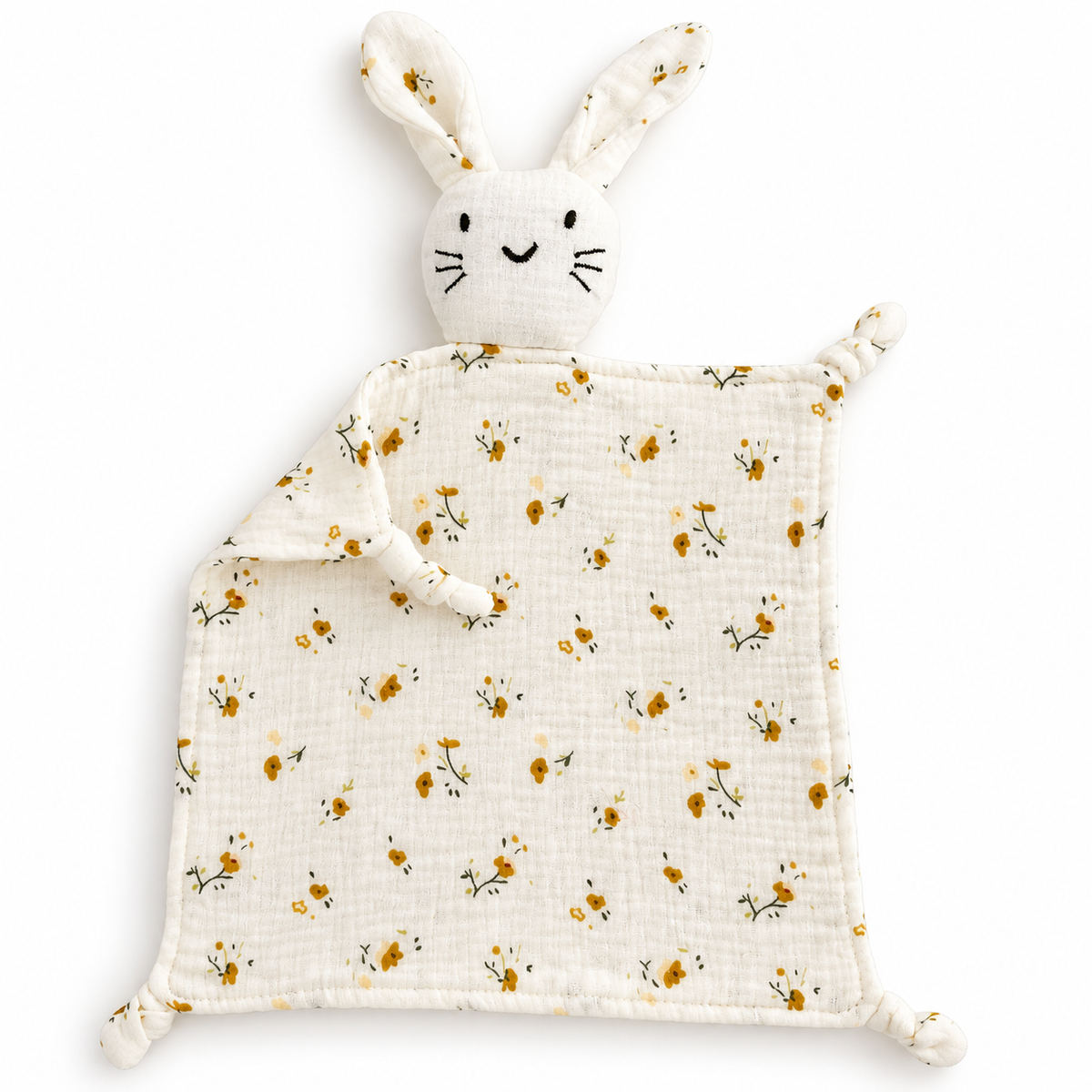 Doudou "Mon lapin fleuri"
