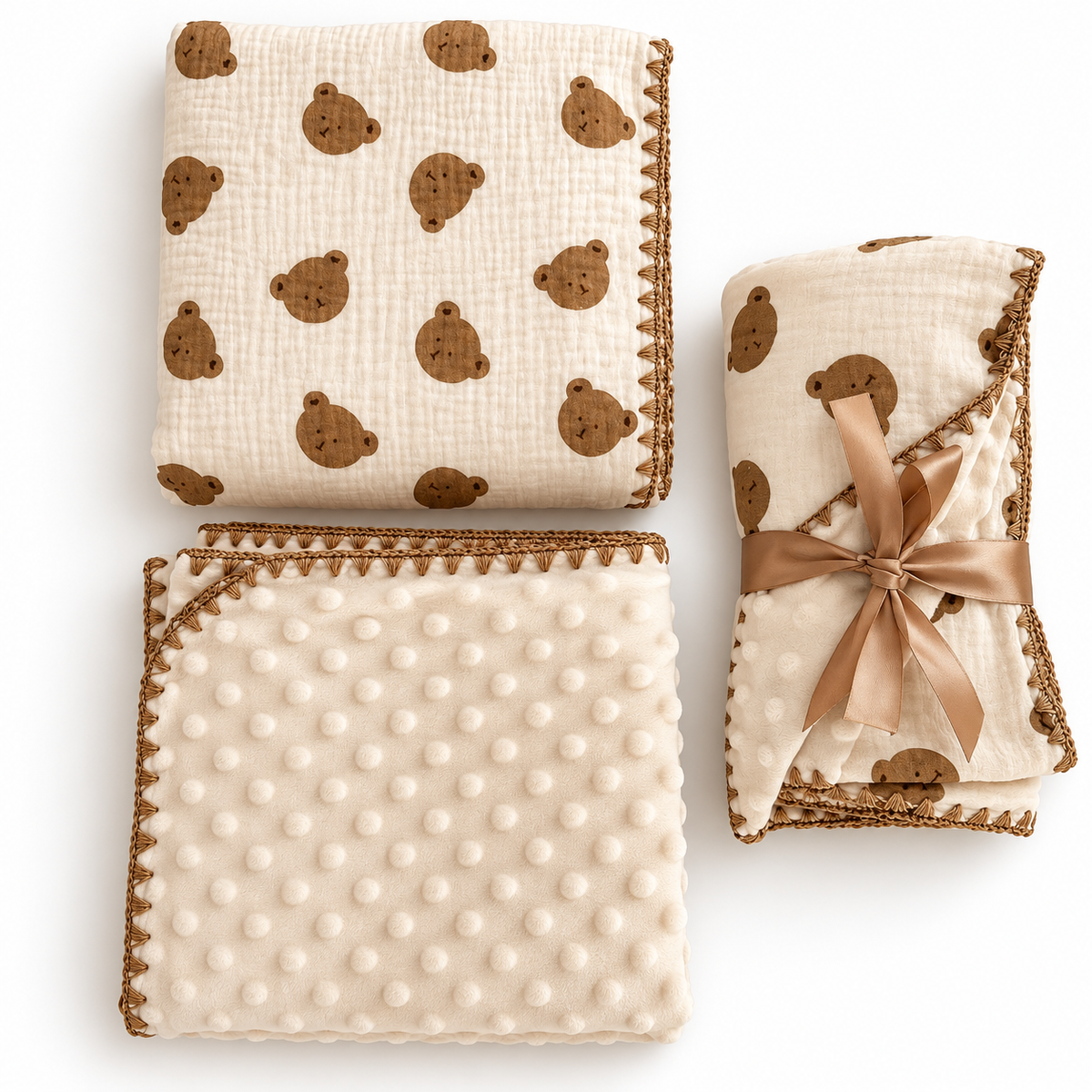 Couverture Polaire « Petit Ours » 🐻