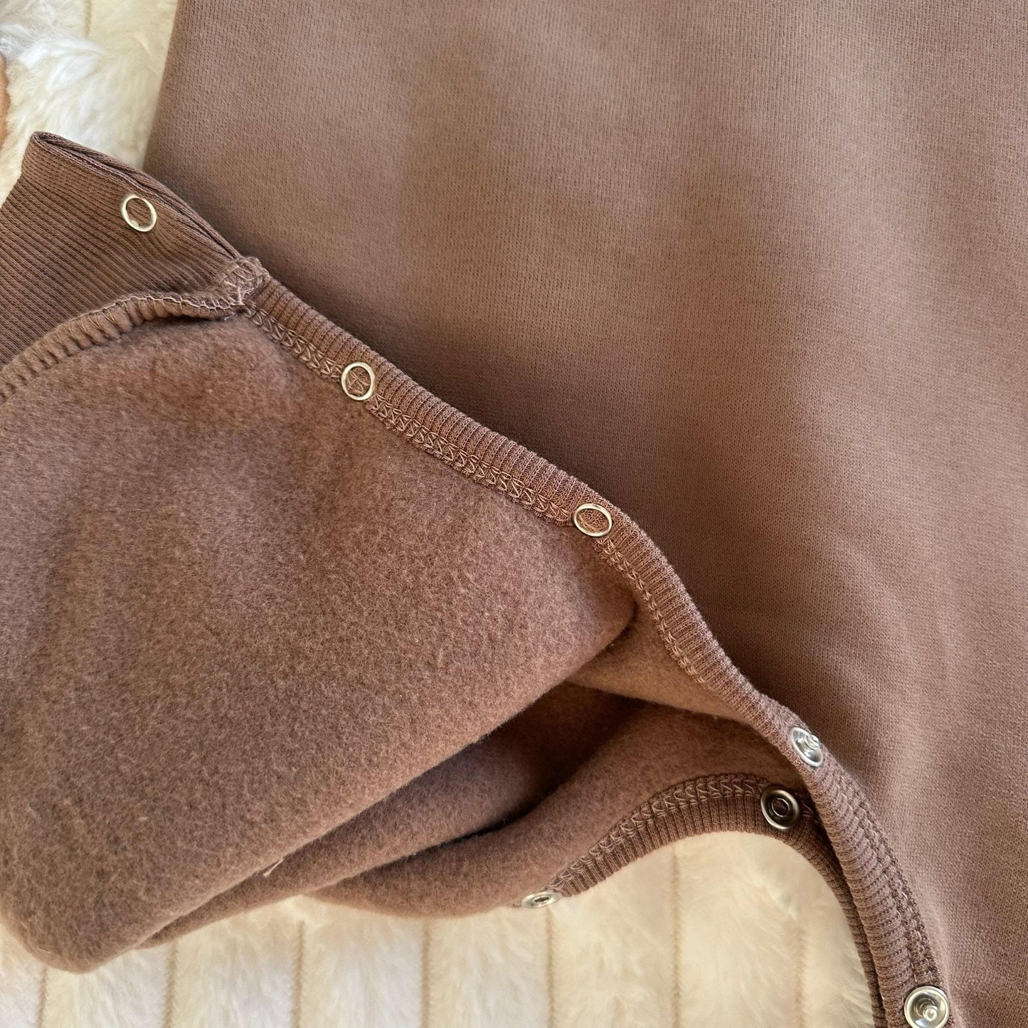 Barboteuse « Douceur d’Hiver »