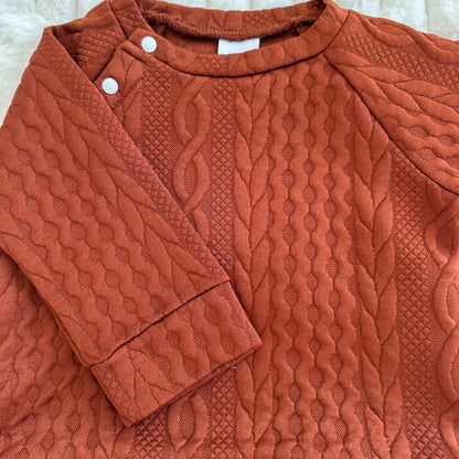 Ensemble « Maille Douillette » Marron