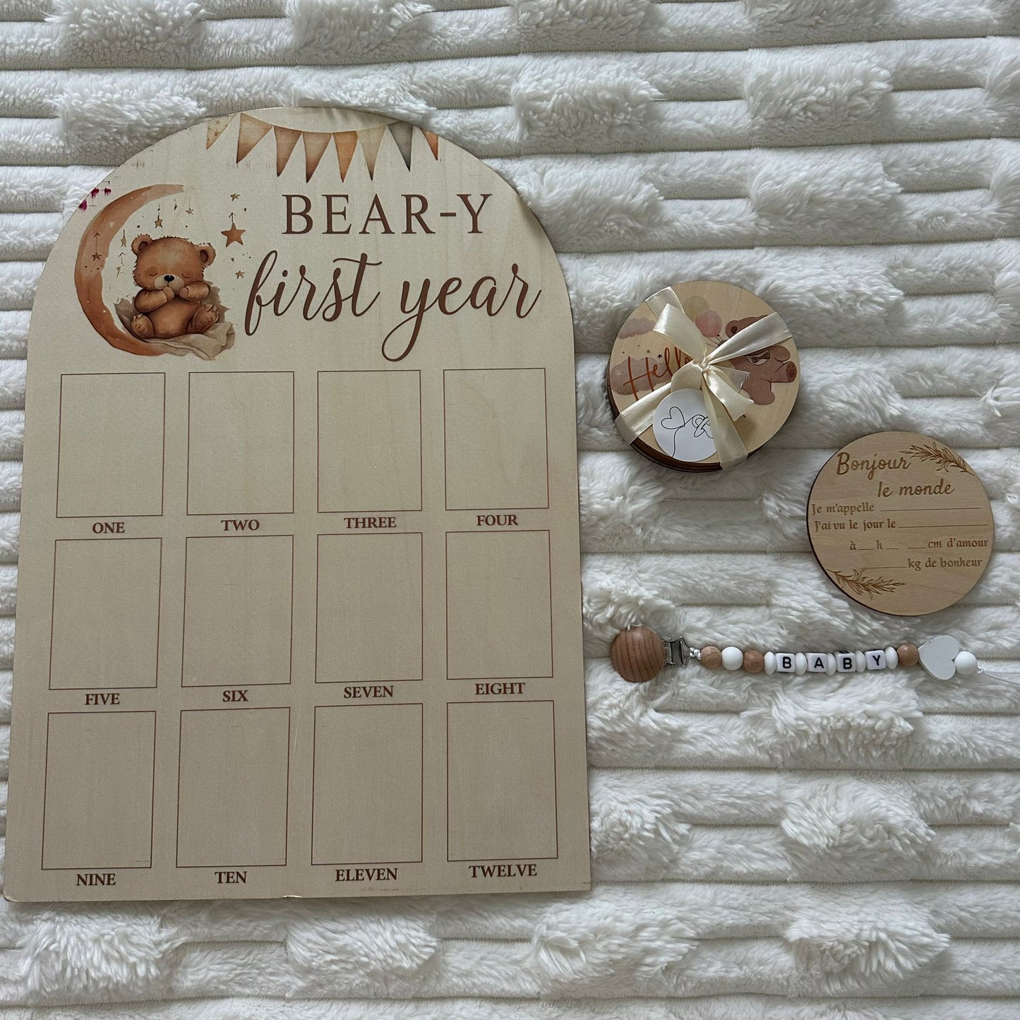 Coffret « Premiers Instants d’Ourson »