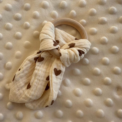 Hochet « petit cœur à câliner »
