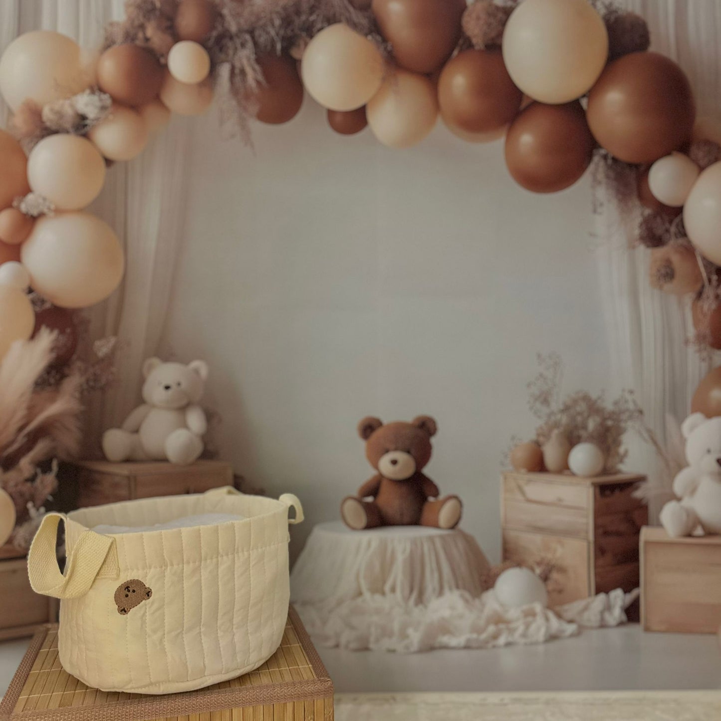 Panier de Rangement « Petit Ours »